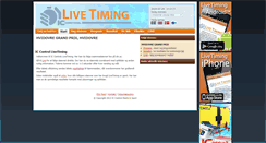 Desktop Screenshot of livetiming.se